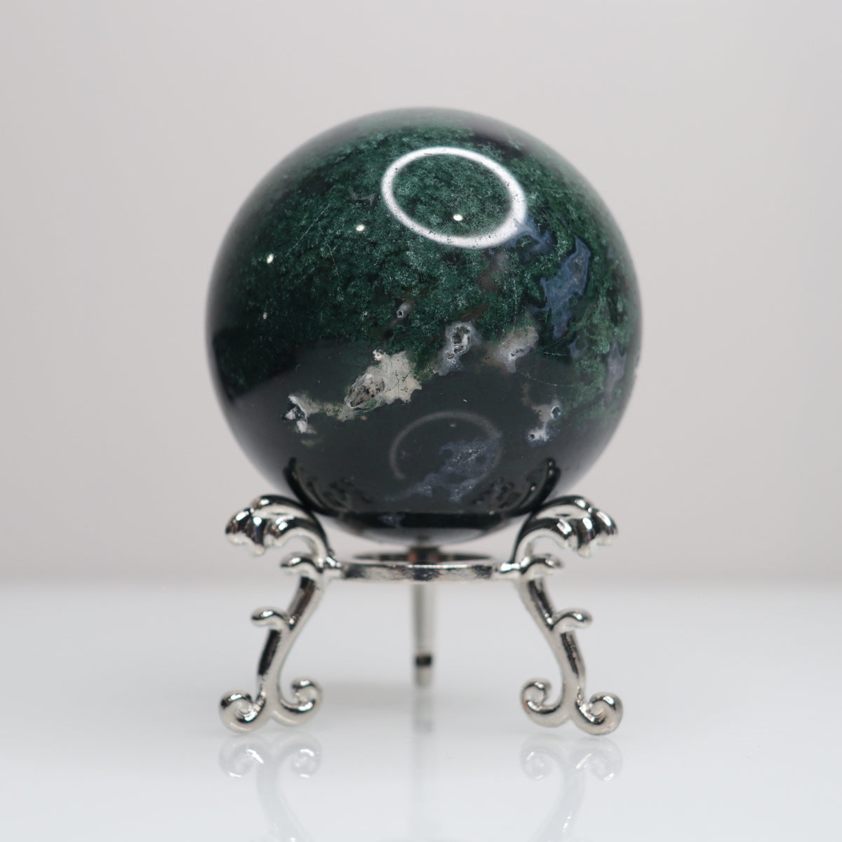 Moss Agate Sphere | 7