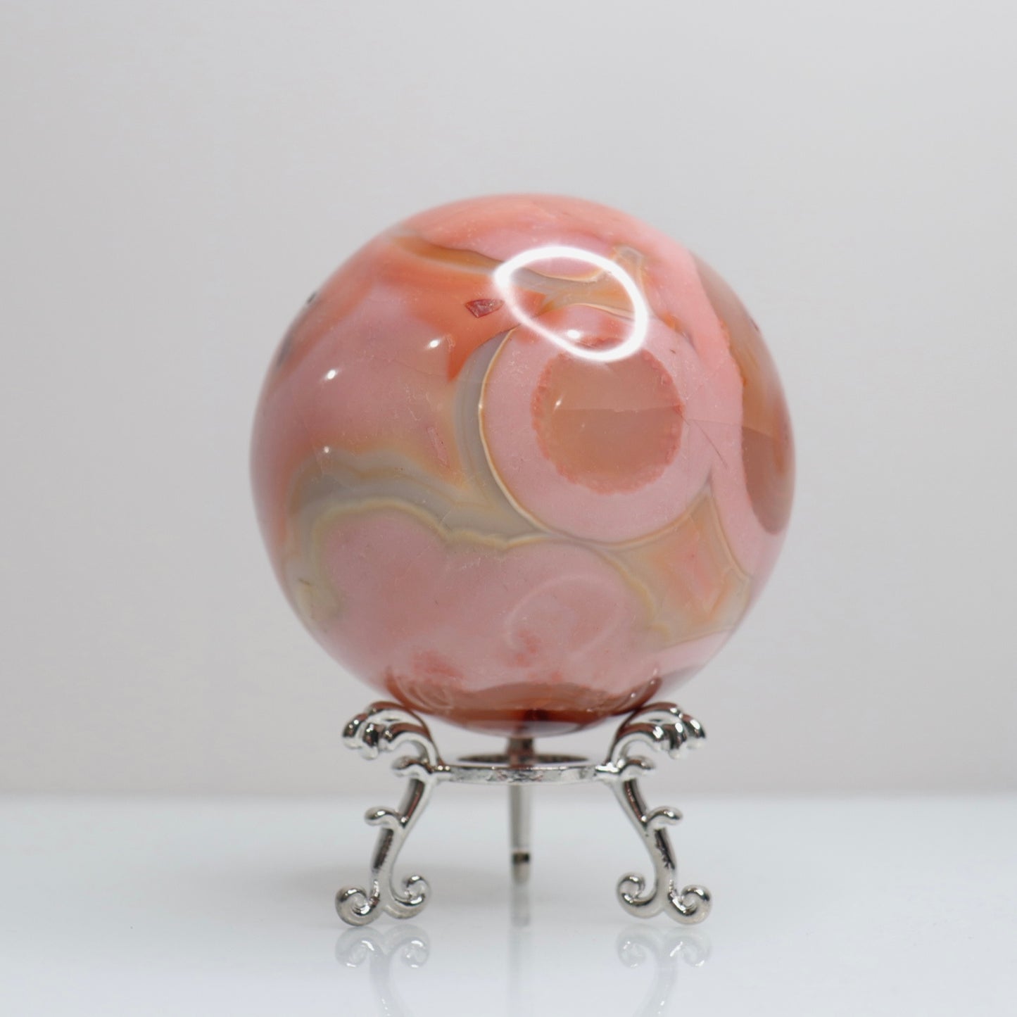Carnelian Sphere 17