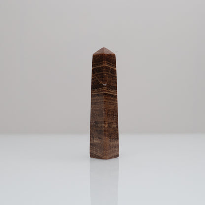 Chocolate Calcite Tower | 8