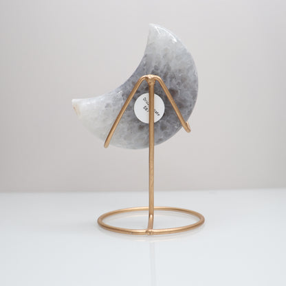 Druzy Agate Moon | L