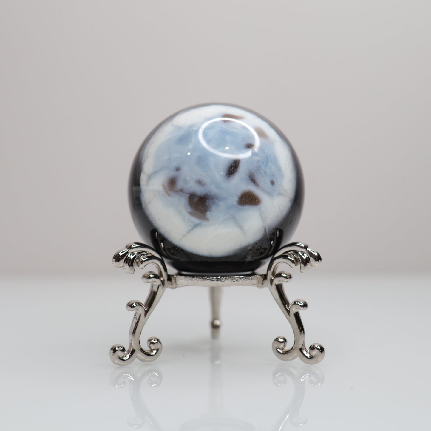 Blue Opal Sphere 6