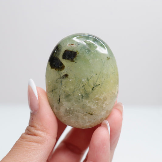 Prehnite Palm Stone 1