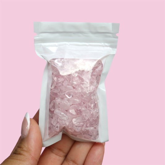Rose Quartz Chips 60g