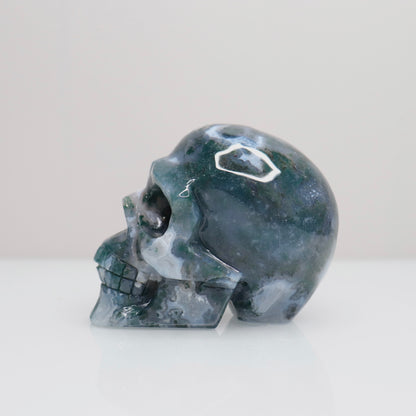 Moss Agate Skull | 3