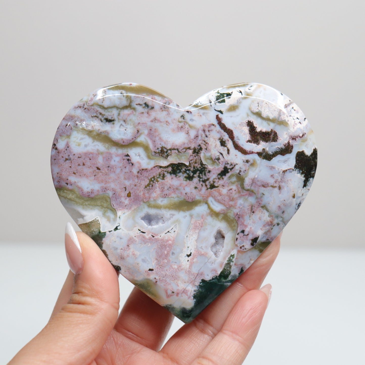 Sea Jasper Heart | B