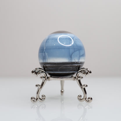 Blue Opal Sphere 3