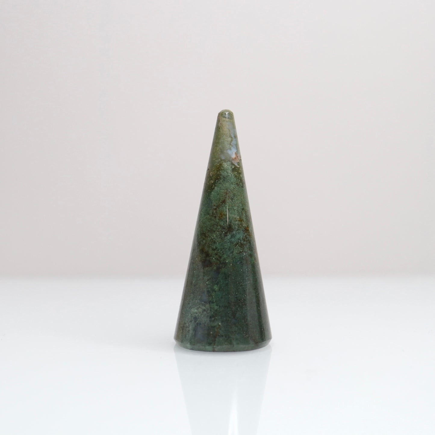 Moss Agate Ring Holder 9