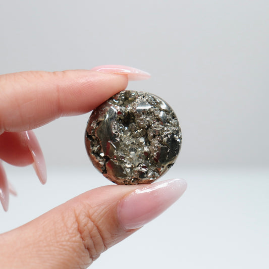 Pyrite Medallion 10