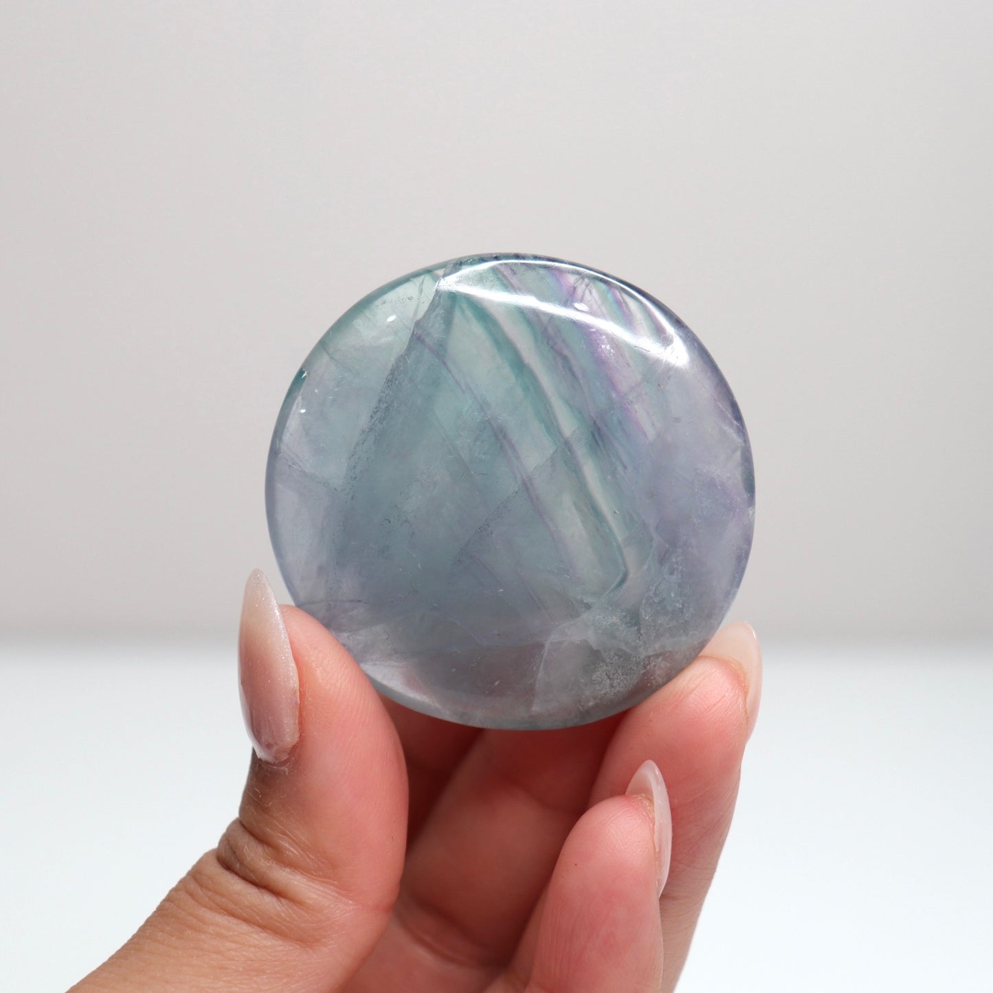 Fluorite Flat Stone | 57