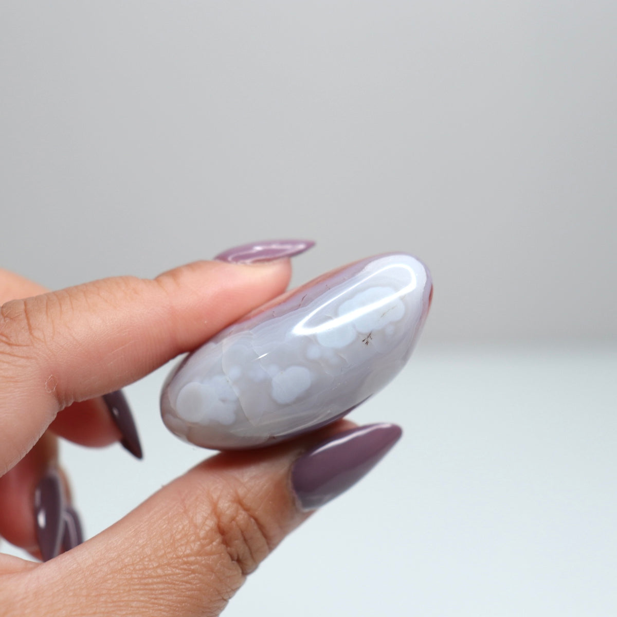 Malawi Agate Palm Stone 012
