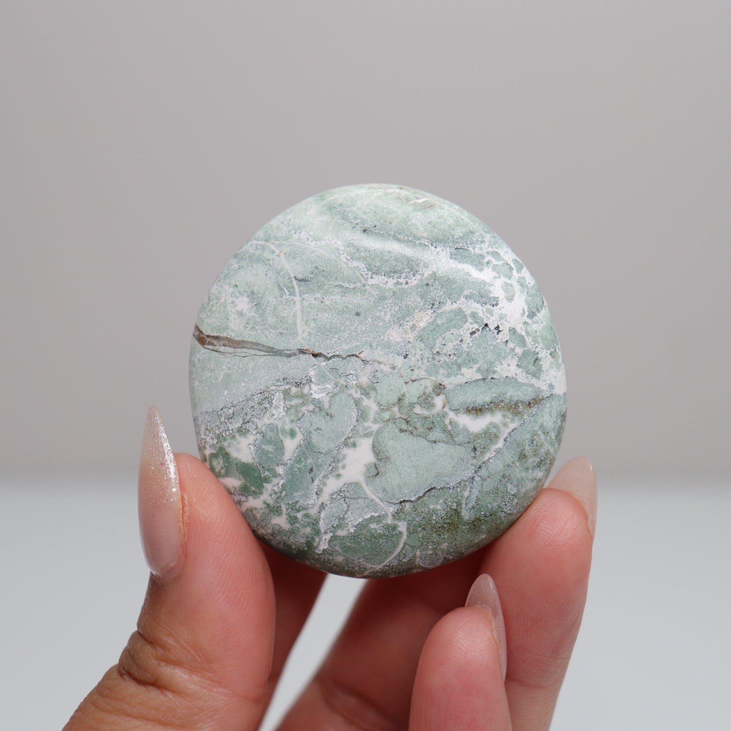 Green Sardonyx Flat Stone | 85