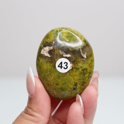 Green Opal Palm Stone 43