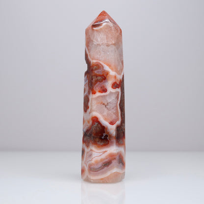Carnelian X Moss Agate Tower | 1*
