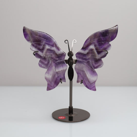 Chevron Amethyst Butterfly | 189