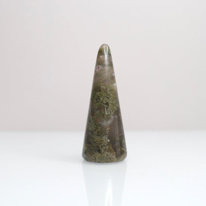 Moss Agate Ring Holder 3