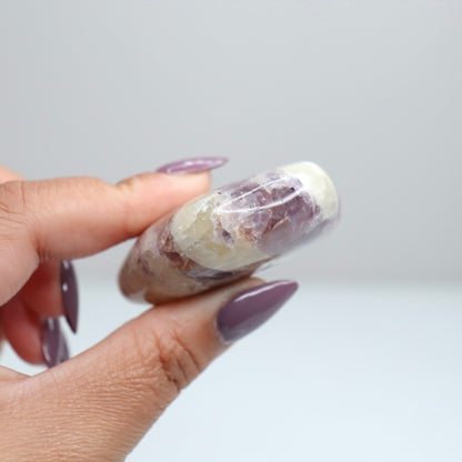 Fluorite & Calcite Heart 3