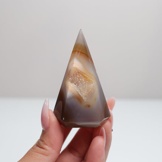 Druzy Agate Diamond 153