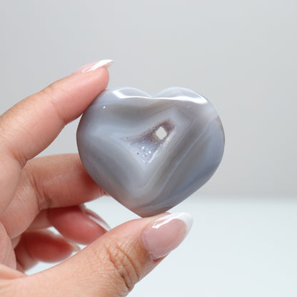 Druzy Agate Heart | 1