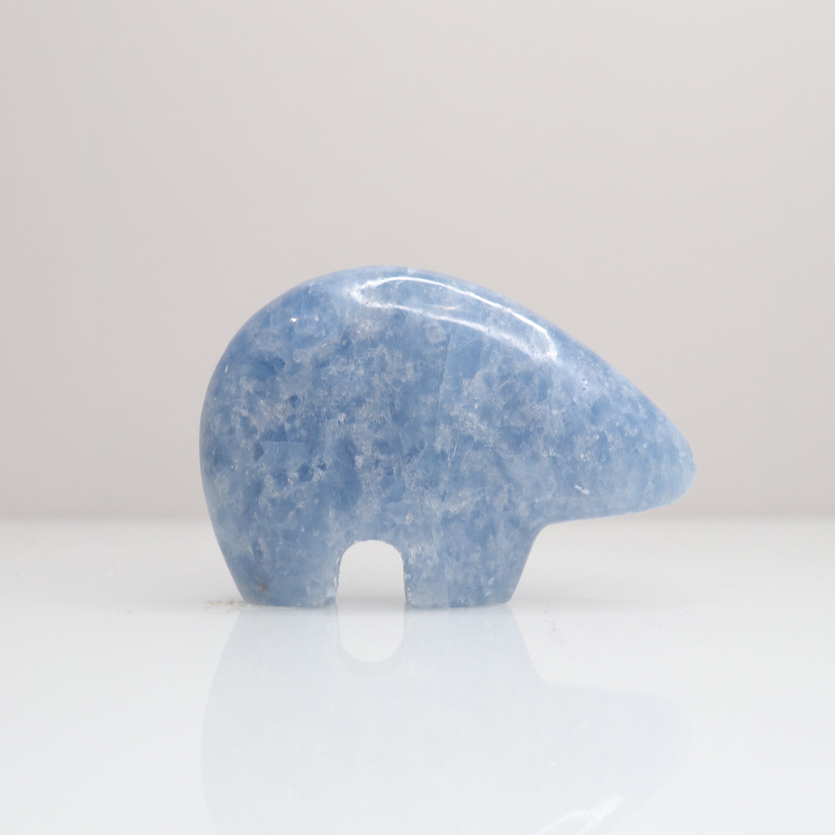 Blue Calcite Bear 2