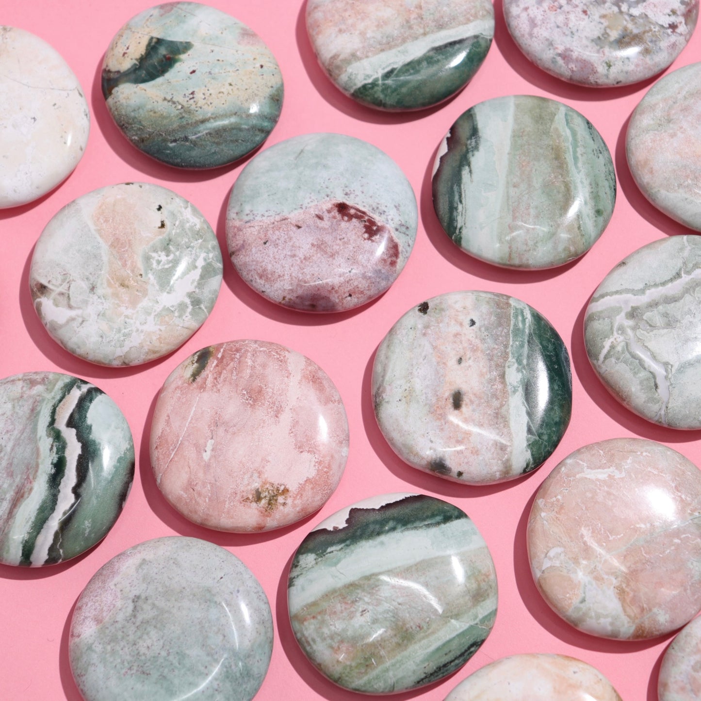 Unicorn Jasper Flat Stones