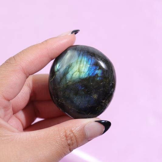 Labradorite Palm Stone | 1