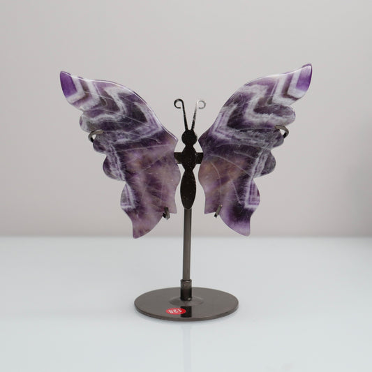 Chevron Amethyst Butterfly | 128