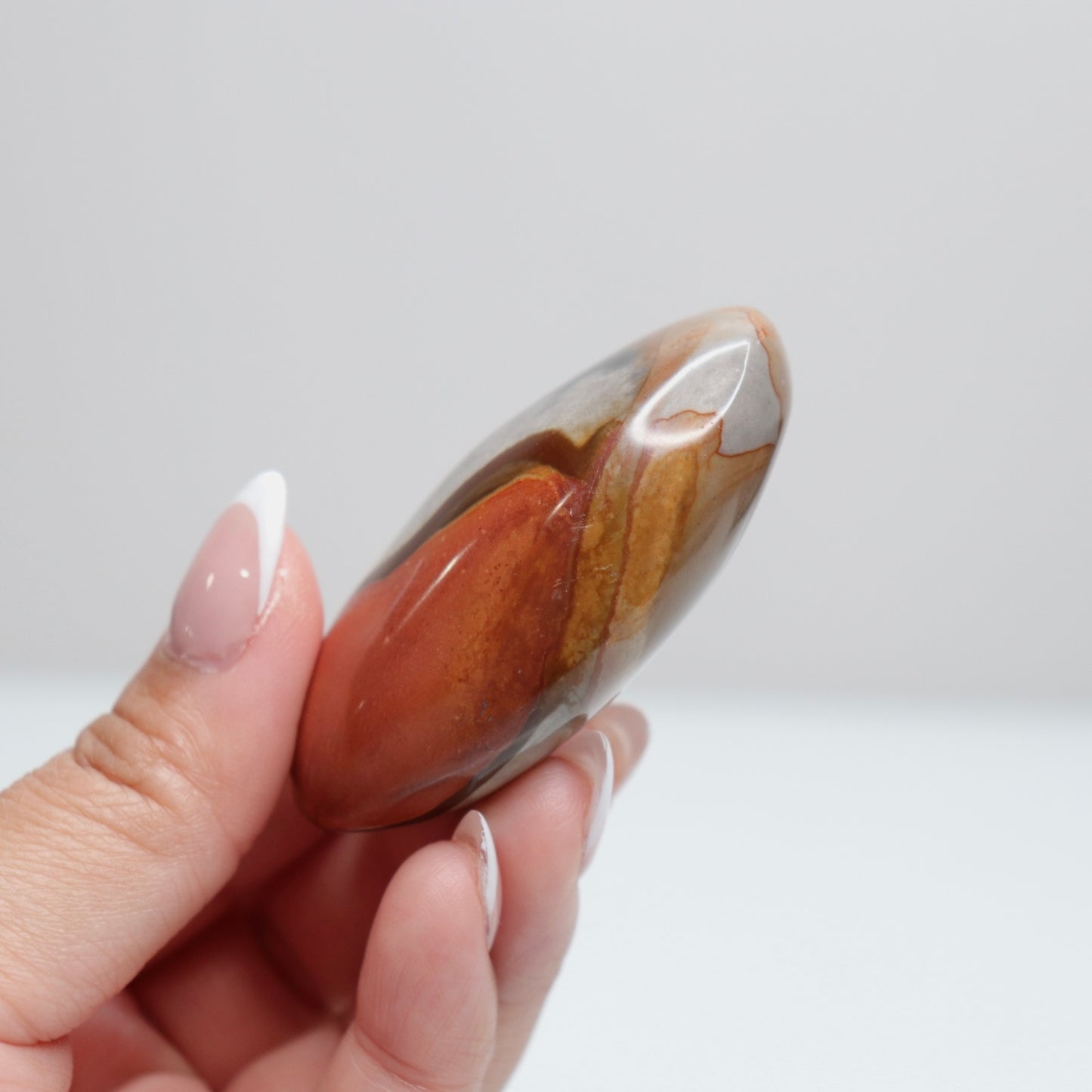 Polychrome Jasper Palm Stone | 17