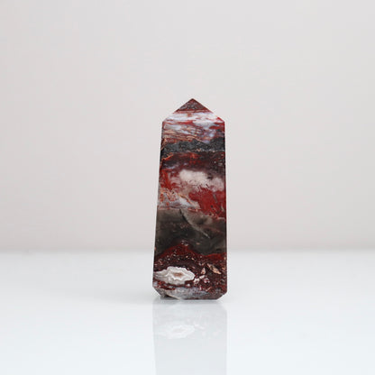 Mexican Lace Agate Tower 112