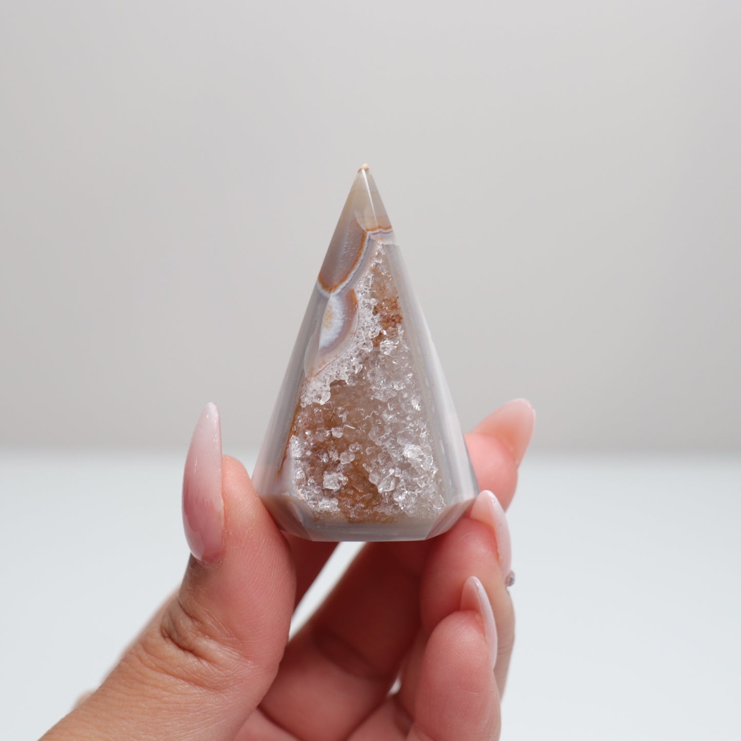 Druzy Agate Diamond 120