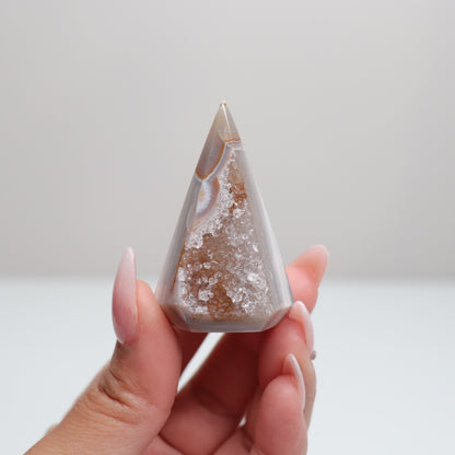 Druzy Agate Diamond 120