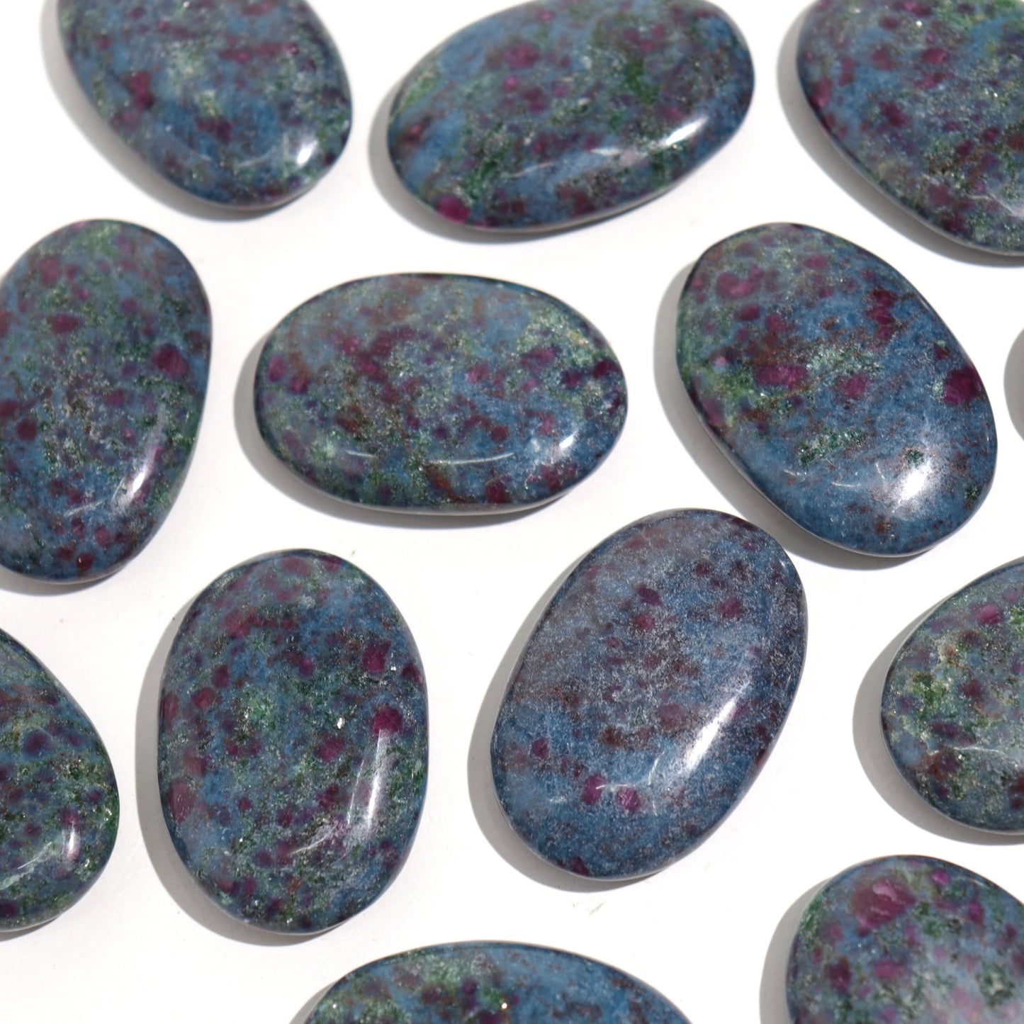 Ruby Kyanite Palm Stones