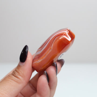 Carnelian Palm Stone | 127*