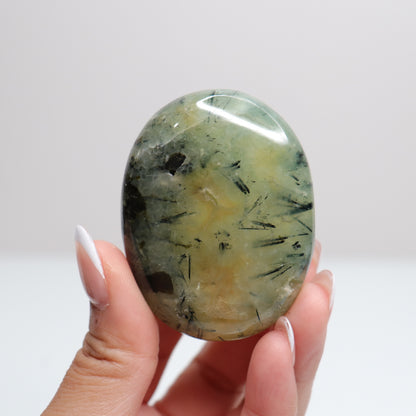 Prehnite Palm Stone 10