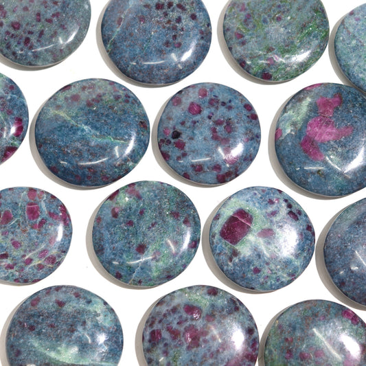 Ruby Kyanite Flat Stones