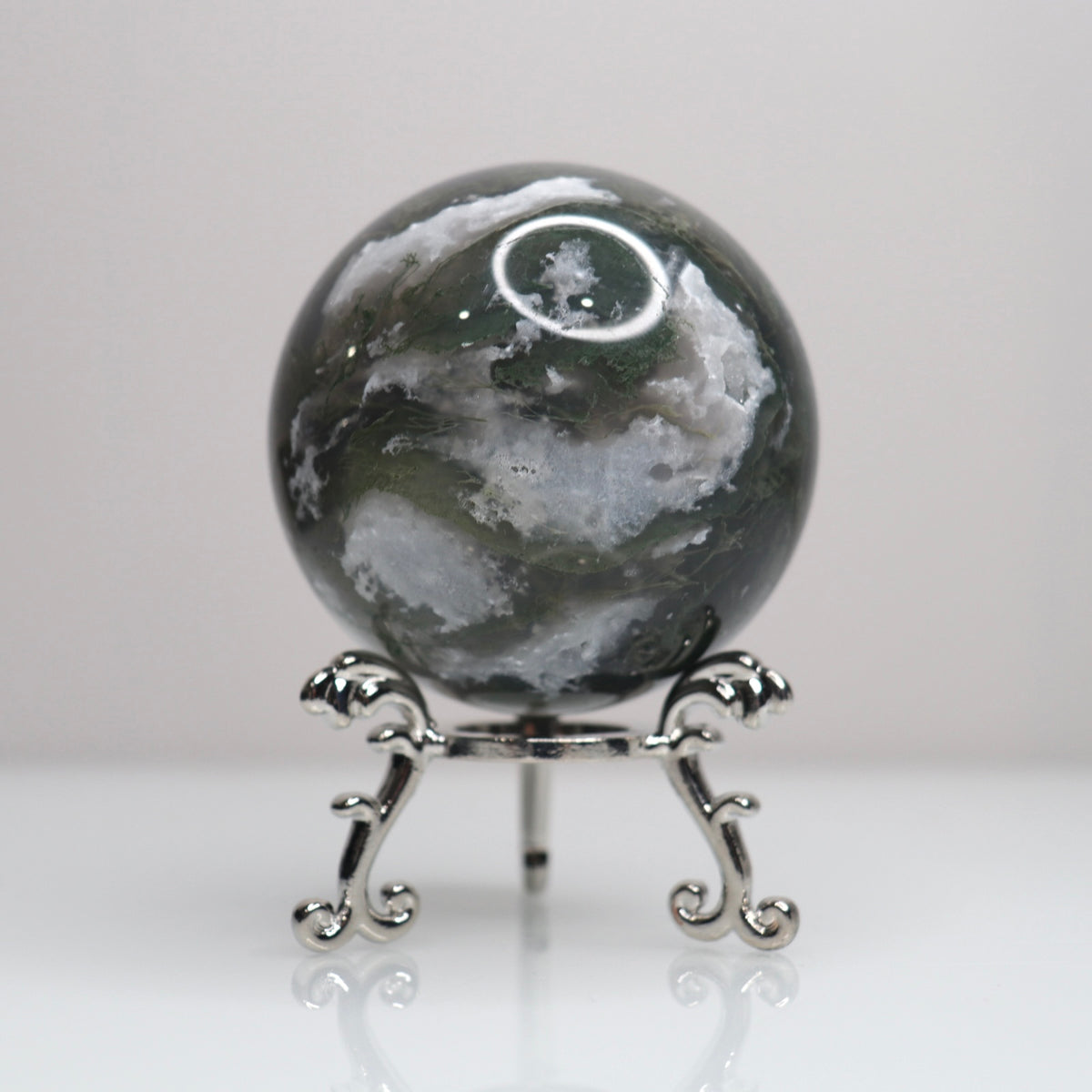 Moss Agate Sphere | 10*