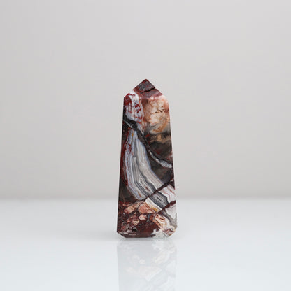 Mexican Lace Agate Tower 112