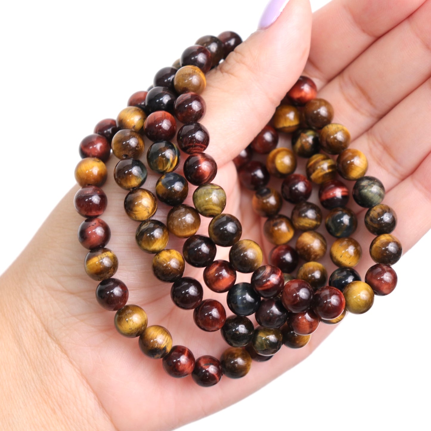 Mixed Tiger Eye Bracelet | 8mm