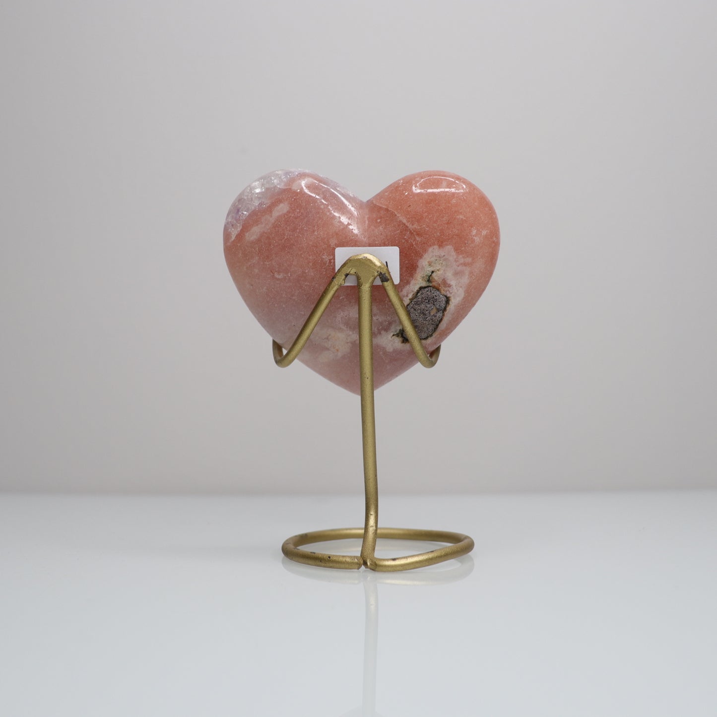 Pink Amethyst Heart | 8