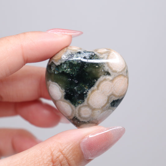 Ocean Jasper Heart | 5
