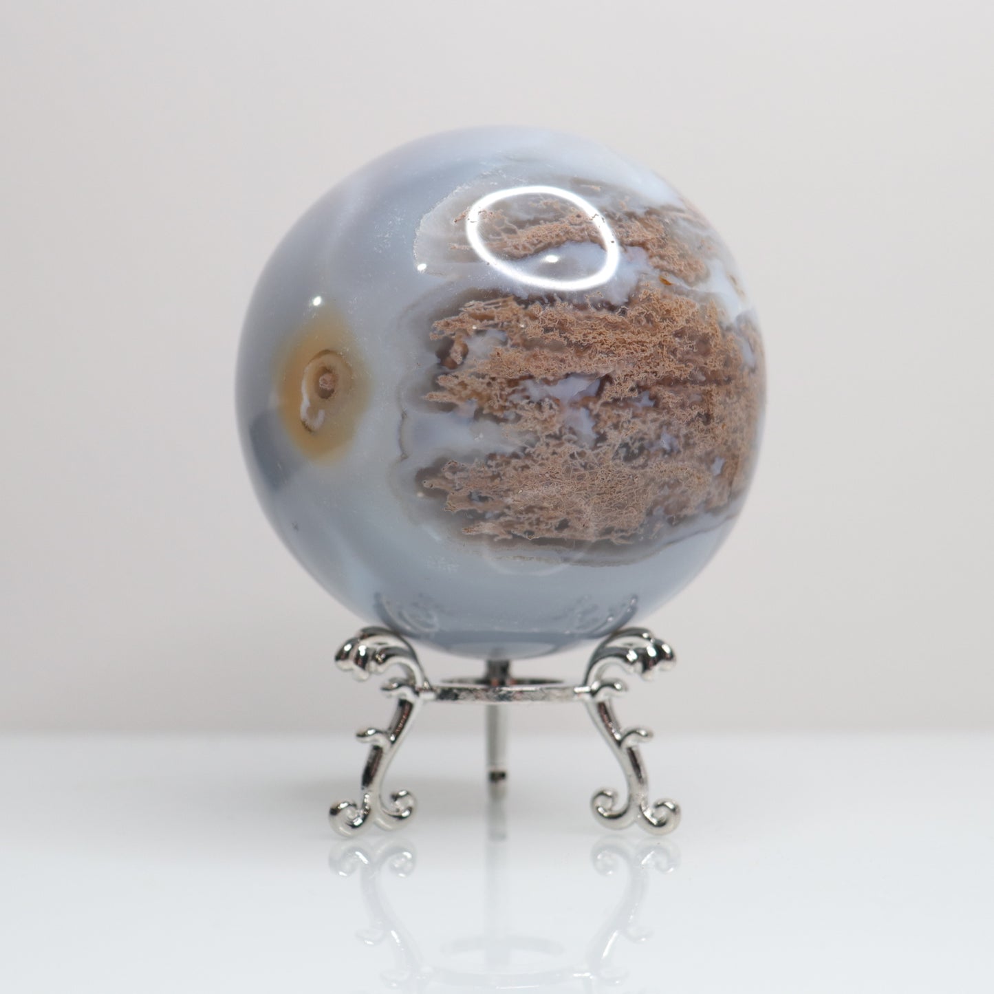 Agate x Moss Sphere | 27