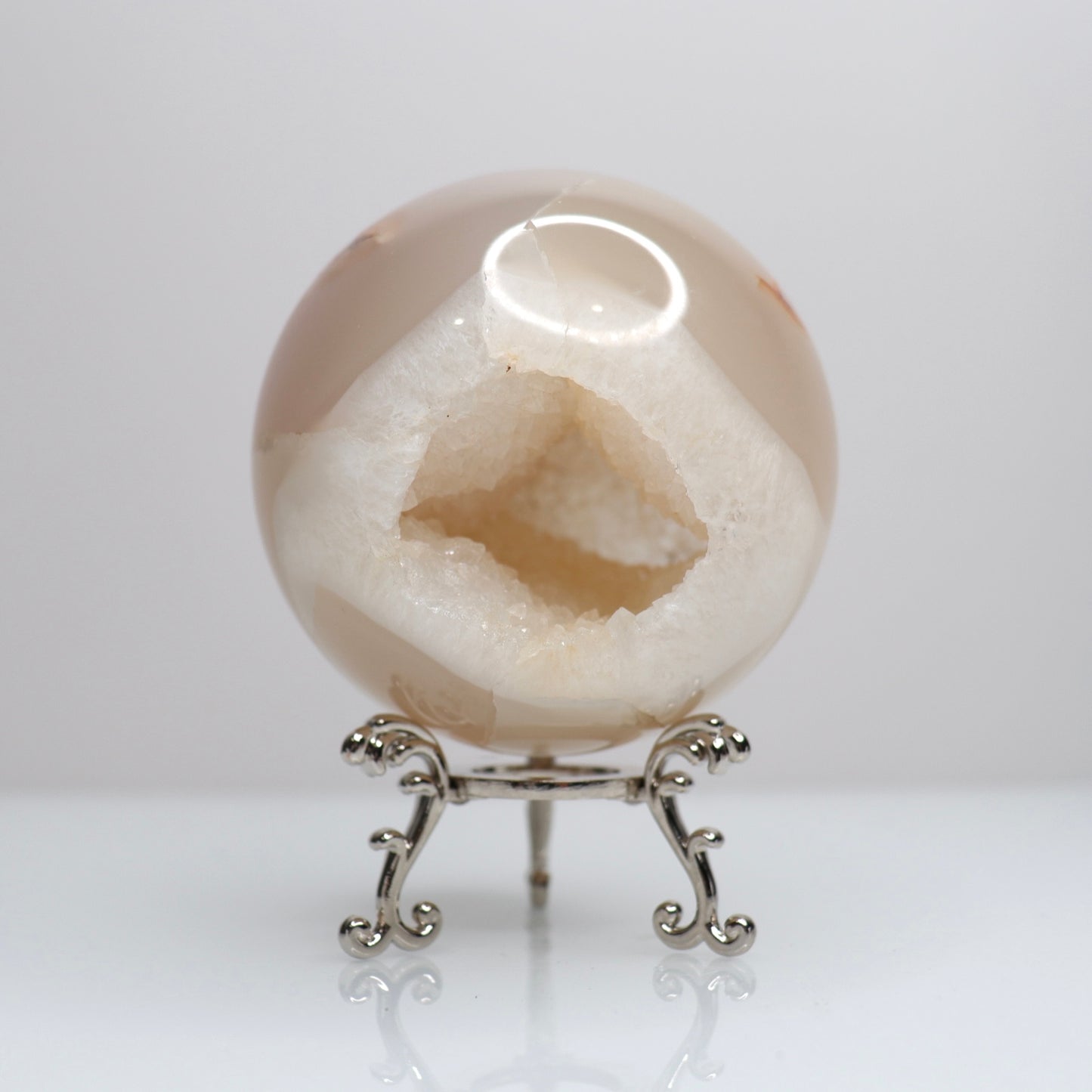 Druzy Agate Sphere 4 * REPAIRED*
