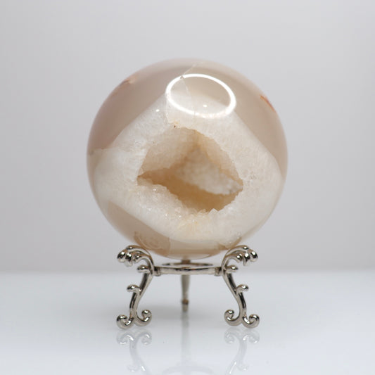 Druzy Agate Sphere 4 * REPAIRED*