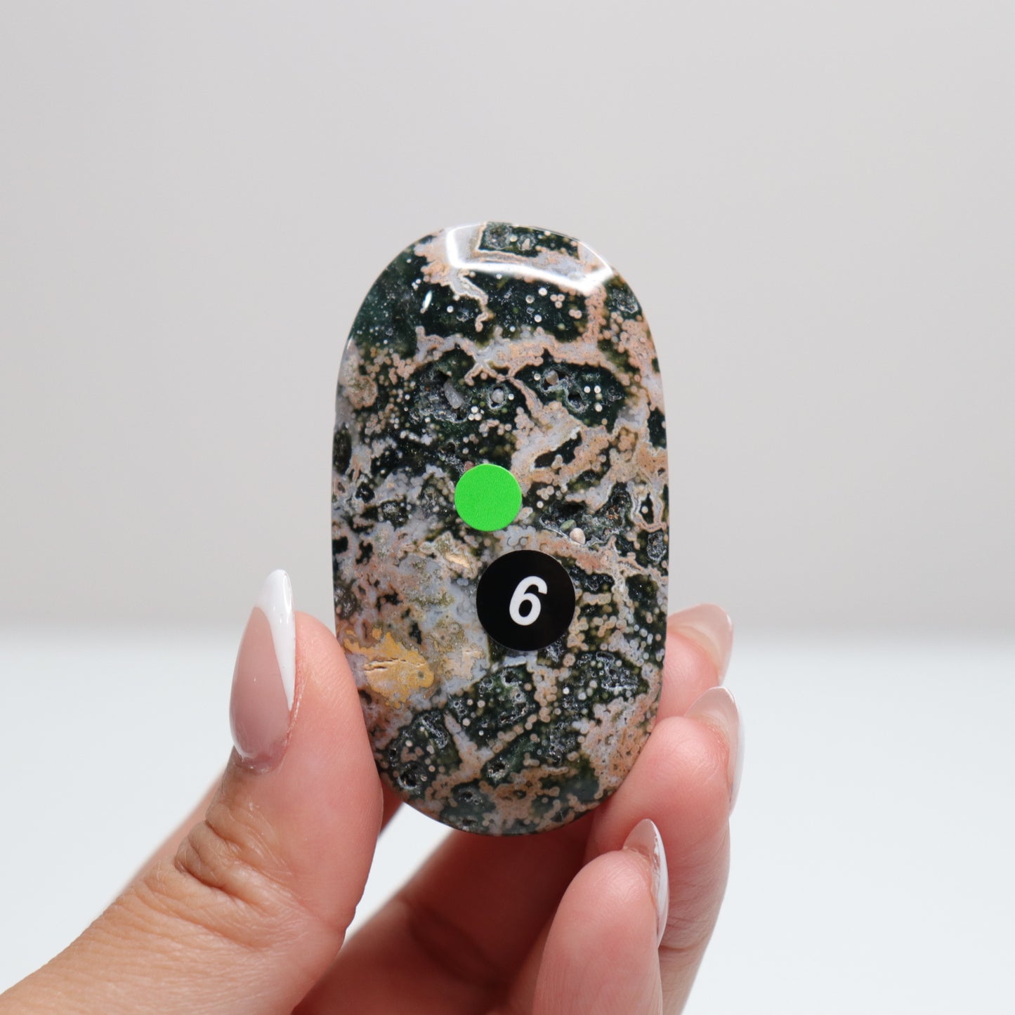 Sea Jasper Palm Stone | 6