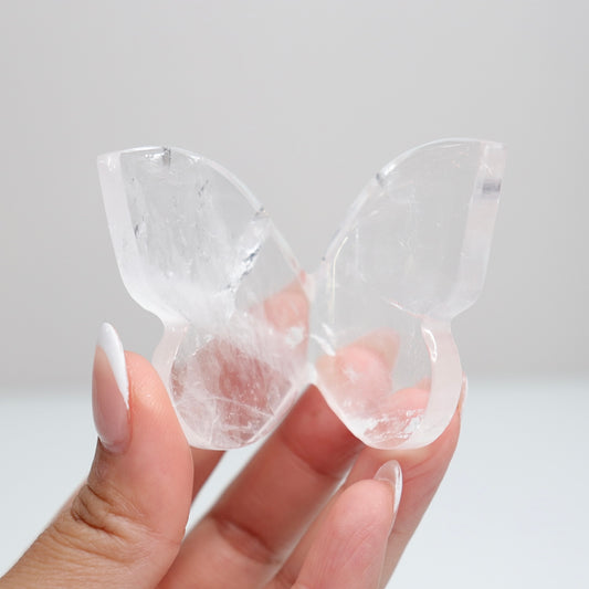 Clear Quartz Butterly B