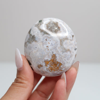 Ocean Jasper Palm Stone | D