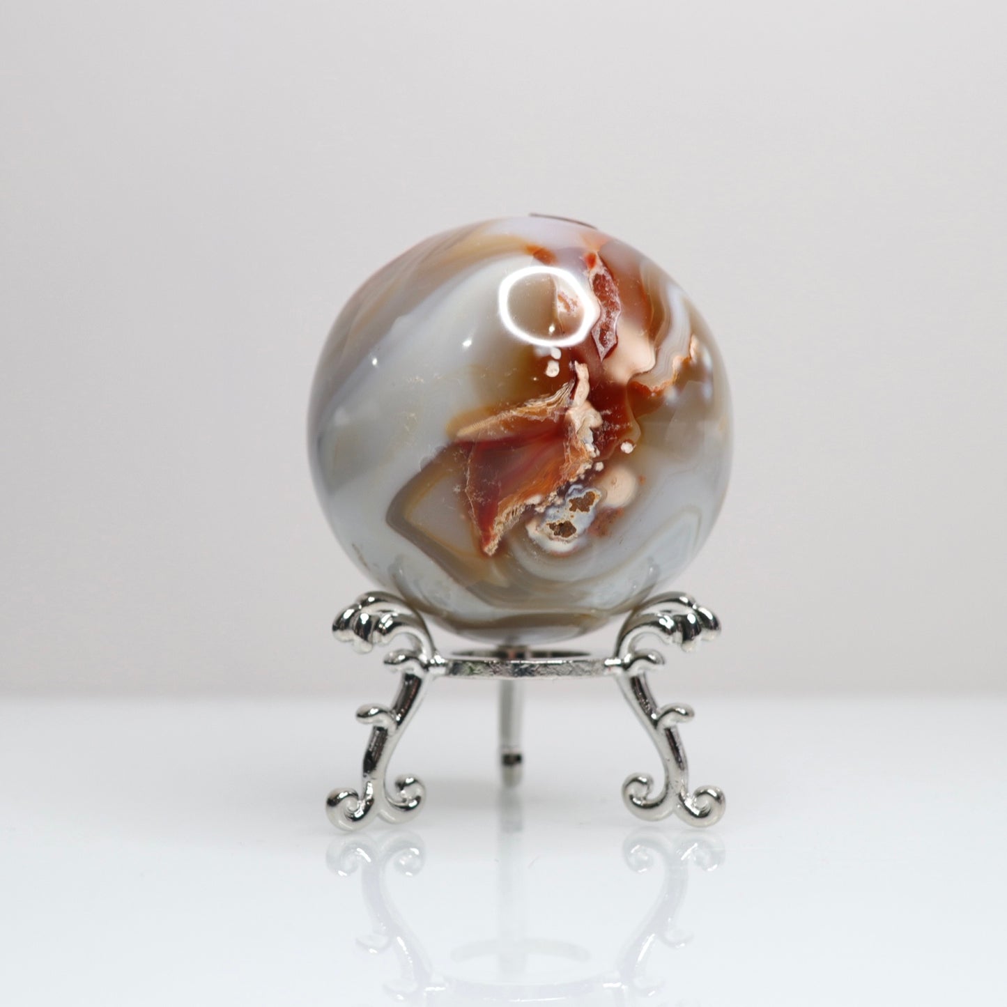 Banded Agate Sphere | 22