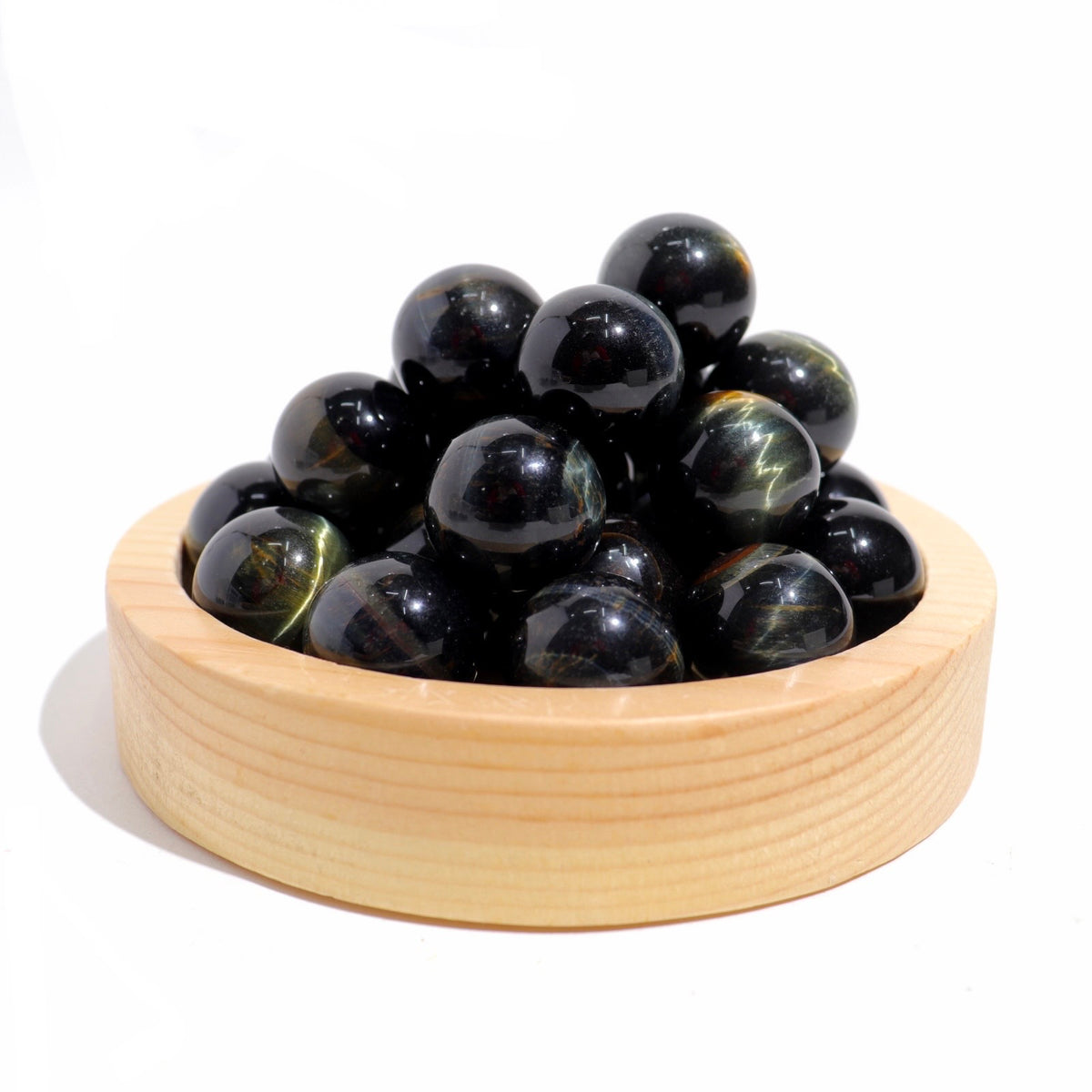 Blue Tigers Eye Mini Spheres