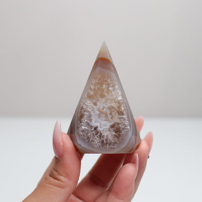 Druzy Agate Diamond 162