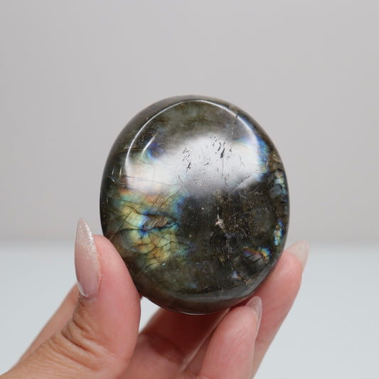 Labradorite Palm Stone 74