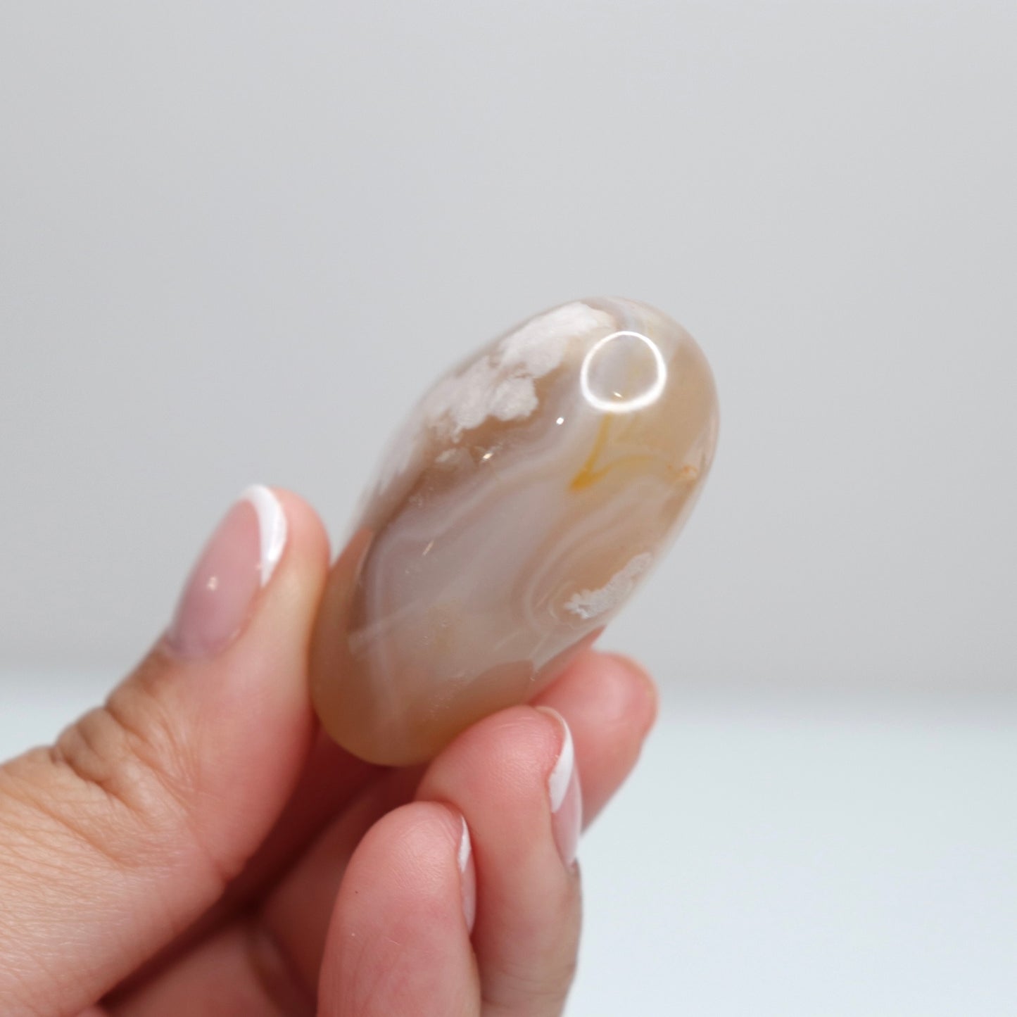 Flower Agate Heart | 35